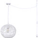 Valence 1 Light 15 inch White Pendant Ceiling Light