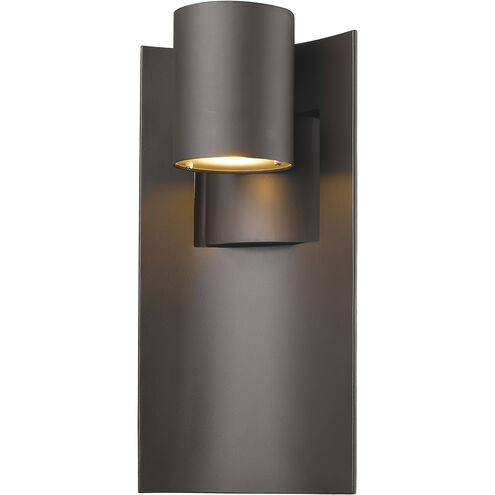 Amador Outdoor Wall Light in Deep Bronze
