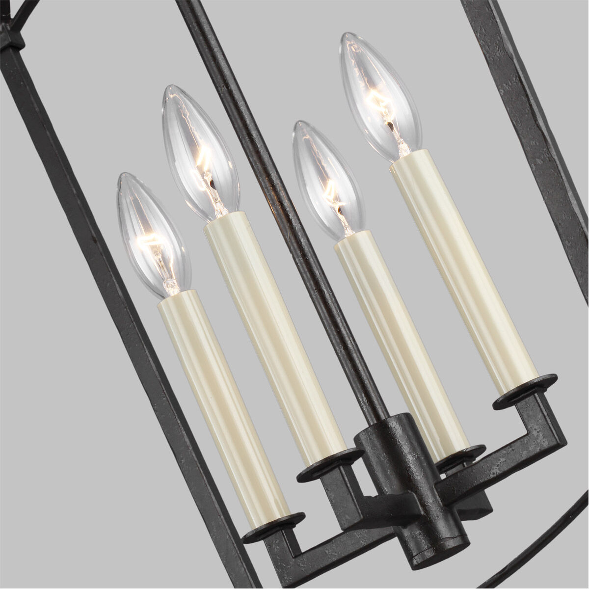 Sean Lavin Thayer 4 Light 16 inch Smith Steel Lantern Chandelier Ceiling Light