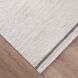 Contemporary Luxe 130 X 94 inch Black/White Rug in 8 x 11