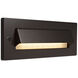 Step 2 2.6 watt Bronze Step Light in Horizontal Cove