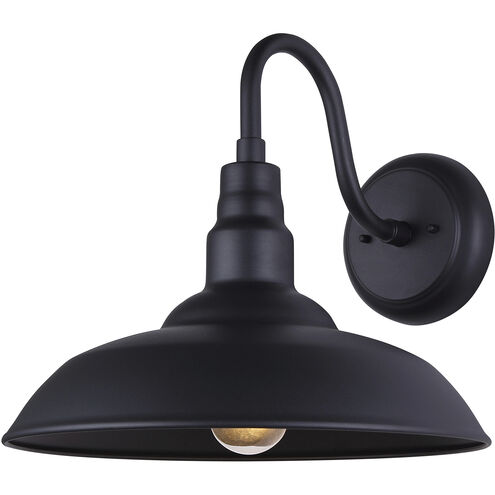 Valec 1 Light 13 inch Sand Black Outdoor Wall Lantern