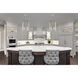 Triomphe 4 Light 17 inch Sterling Pendant Ceiling Light