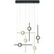 Barletta 6 Light 7.75 inch Chandelier