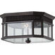 Cotswold Lane 2 Light 11.50 inch Outdoor Ceiling Light