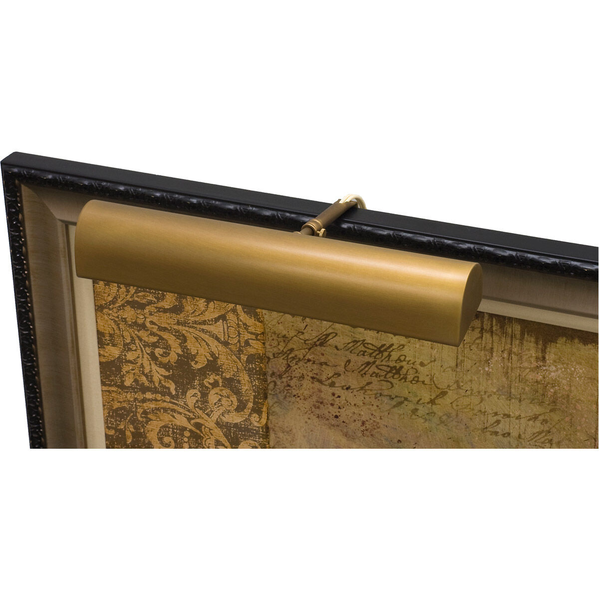 Classic Traditional 4.5 watt 14 inch Weathered Brass Picture Light Wall Light