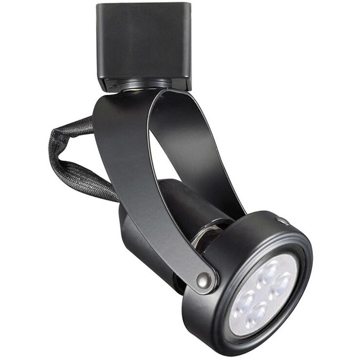 TK-104 Miniature 1 Light 120 Black L Track Fixture Ceiling Light, WAC Limited