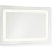 Mera 36 X 24 inch Might Bright White LED Wall Mirror