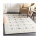 Ellen 90 X 60 inch Denim/Cream Rugs