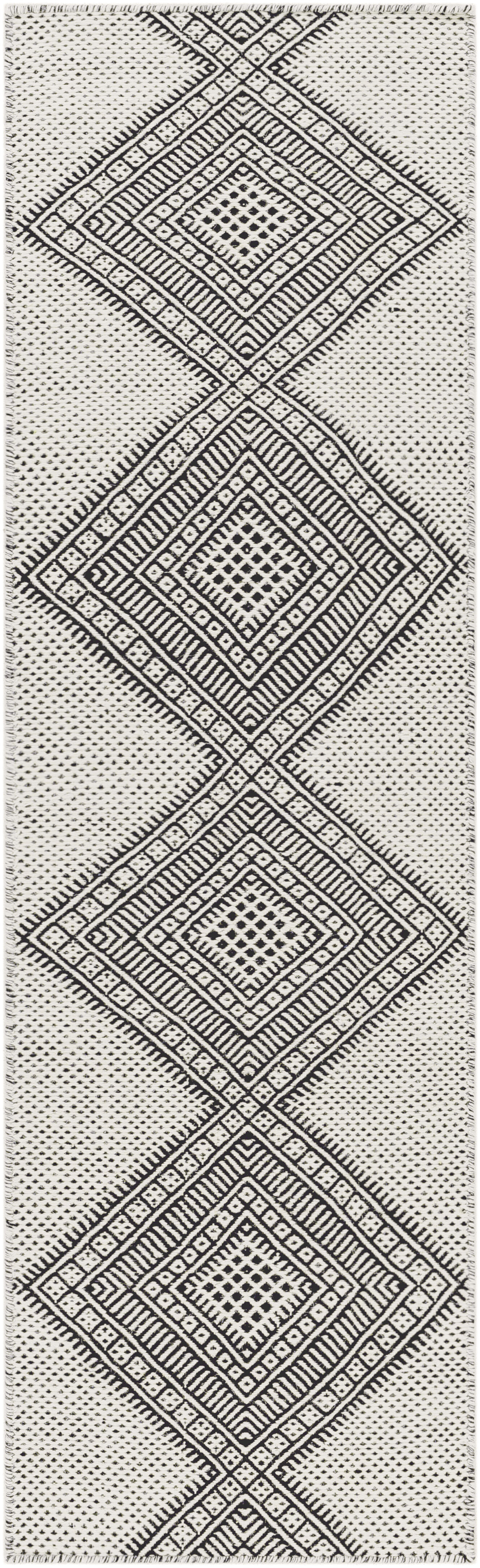 Mardin 96 X 30 inch Light Grey Rug in 2.5 x 8, Runner