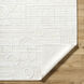Transcendence 108 X 72 inch Light Silver / Off-White / Pearl Handmade Rug in 6 x 9