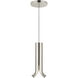 Husk LED 2 inch Polished Nickel Pendant Ceiling Light