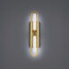 Whitt LED 3.25 inch Aged Brass ADA Wall Sconce Wall Light