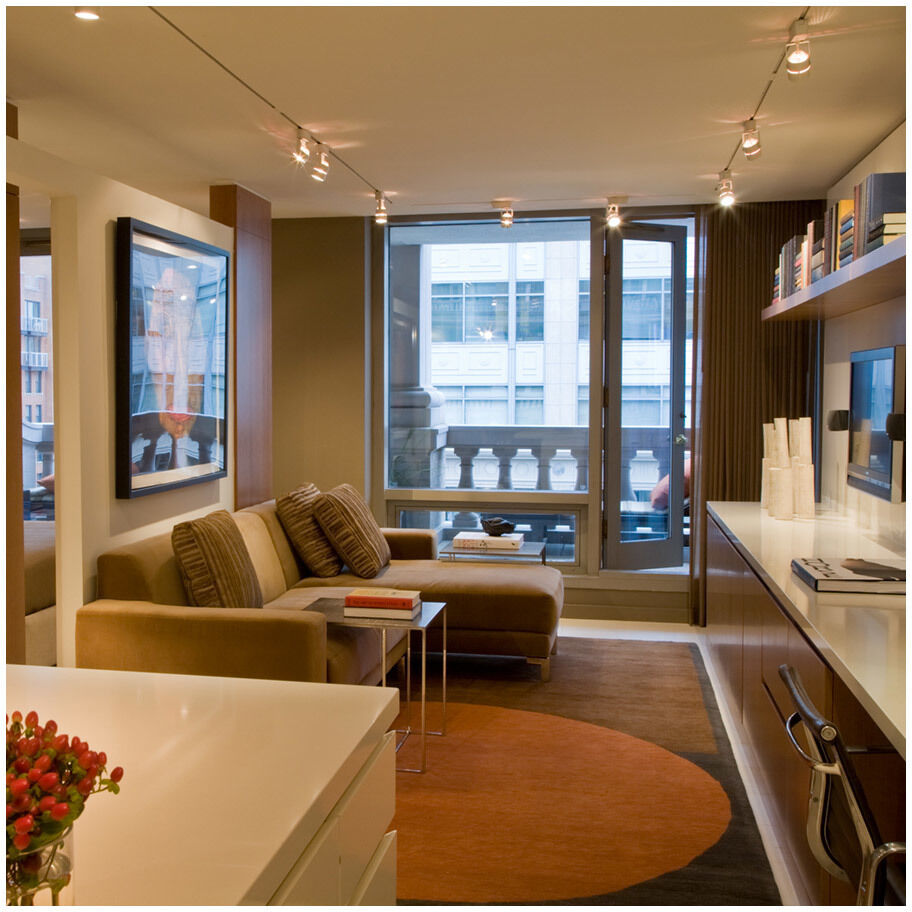 L Series 1 Light 120 Brushed Nickel Track Head Ceiling Light