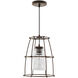 Turner 1 Light 11 inch Nordic Grey Pendant Ceiling Light