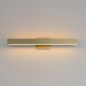 Alumilux Sideline LED 30 inch Satin Brass Bath Vanity Wall Light