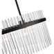 Ava 2 Light 23.6 inch Black Chandelier Ceiling Light