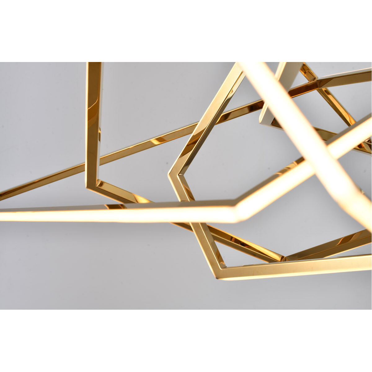 NL Series 38 inch Stainless Steel Gold Pendant Ceiling Light