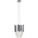 Canada 1 Light 10 inch Chrome Single Pendant Lighting Ceiling Light