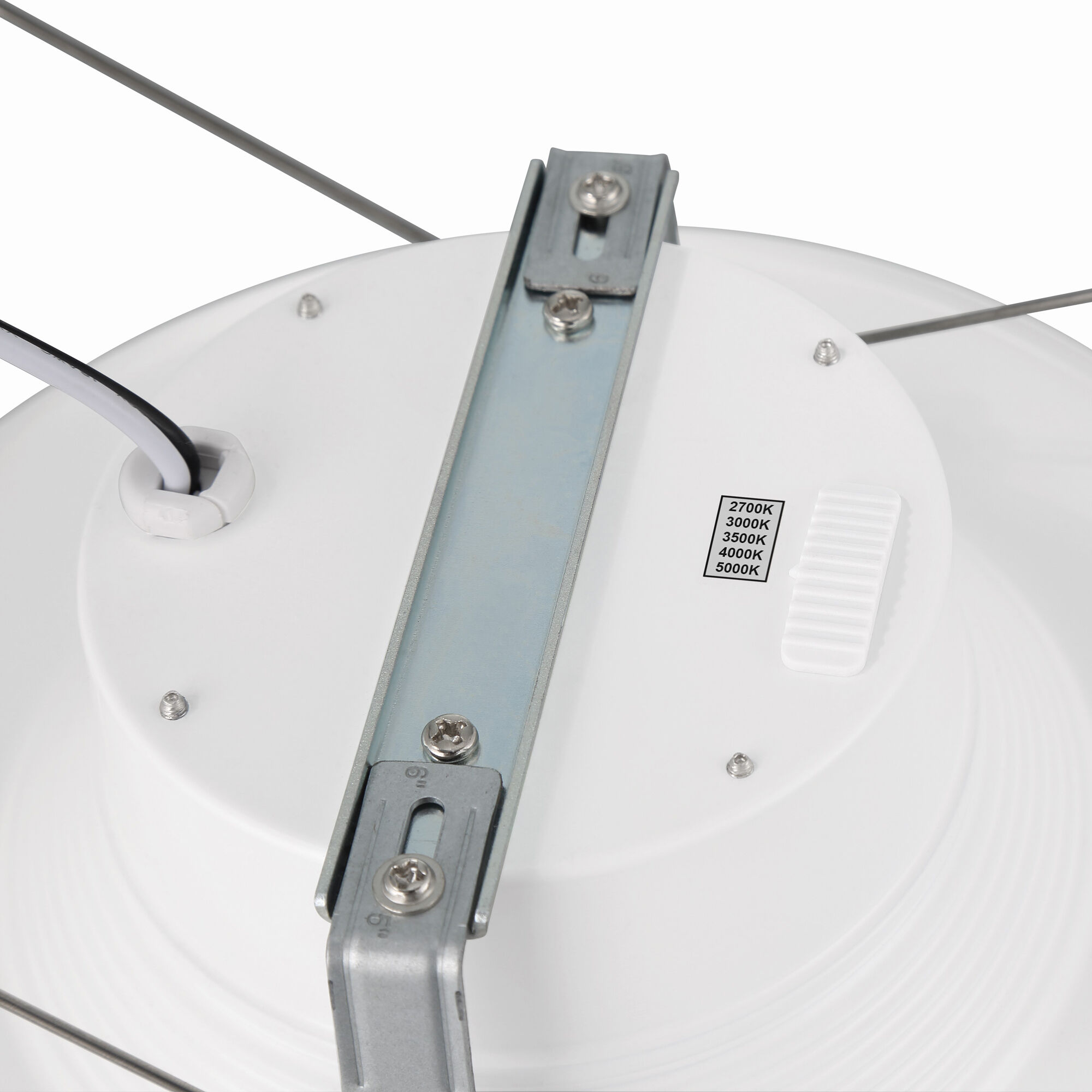 EnviroLite Integrated LED White Baffle