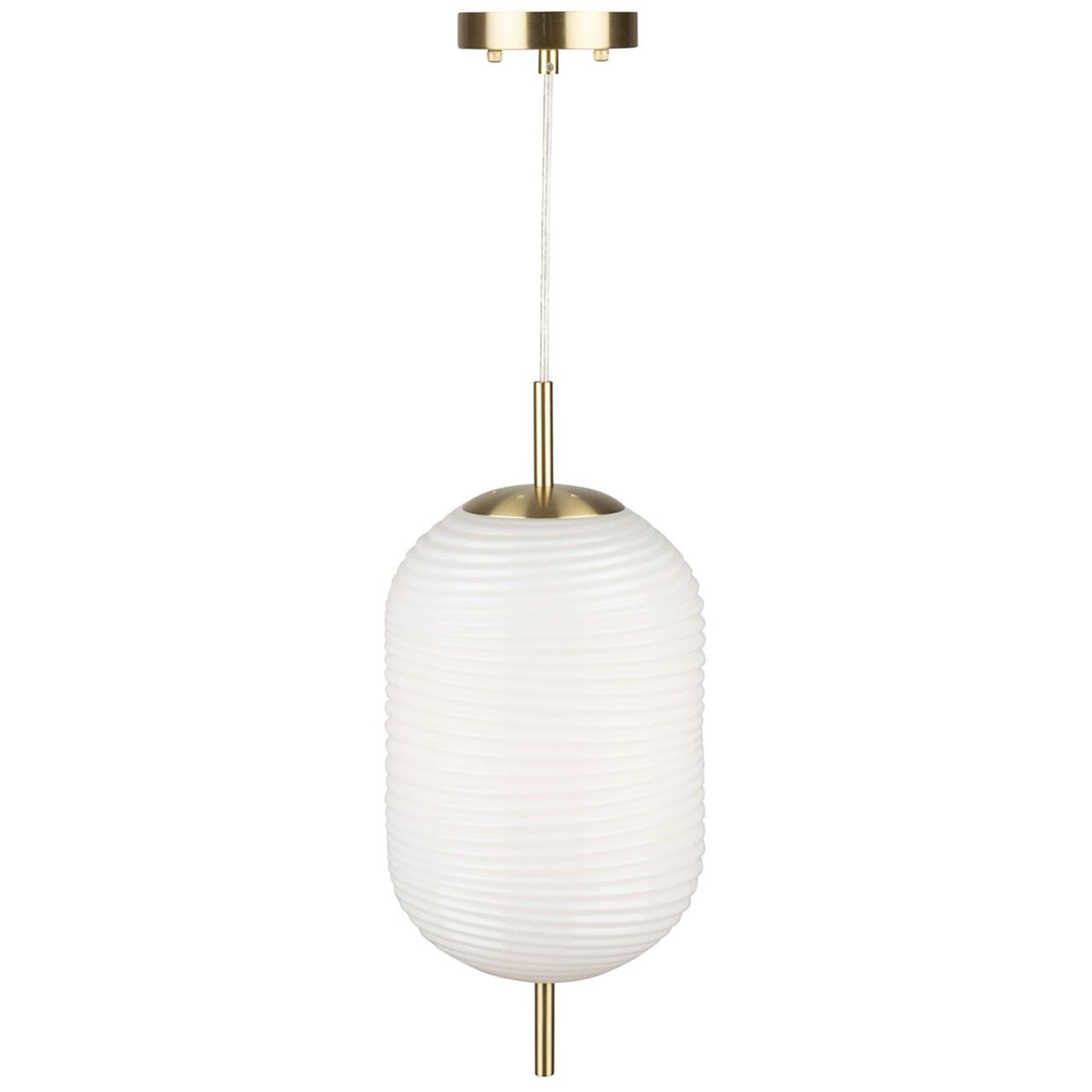 Vita LED 8.6 inch Brass Pendant Ceiling Light