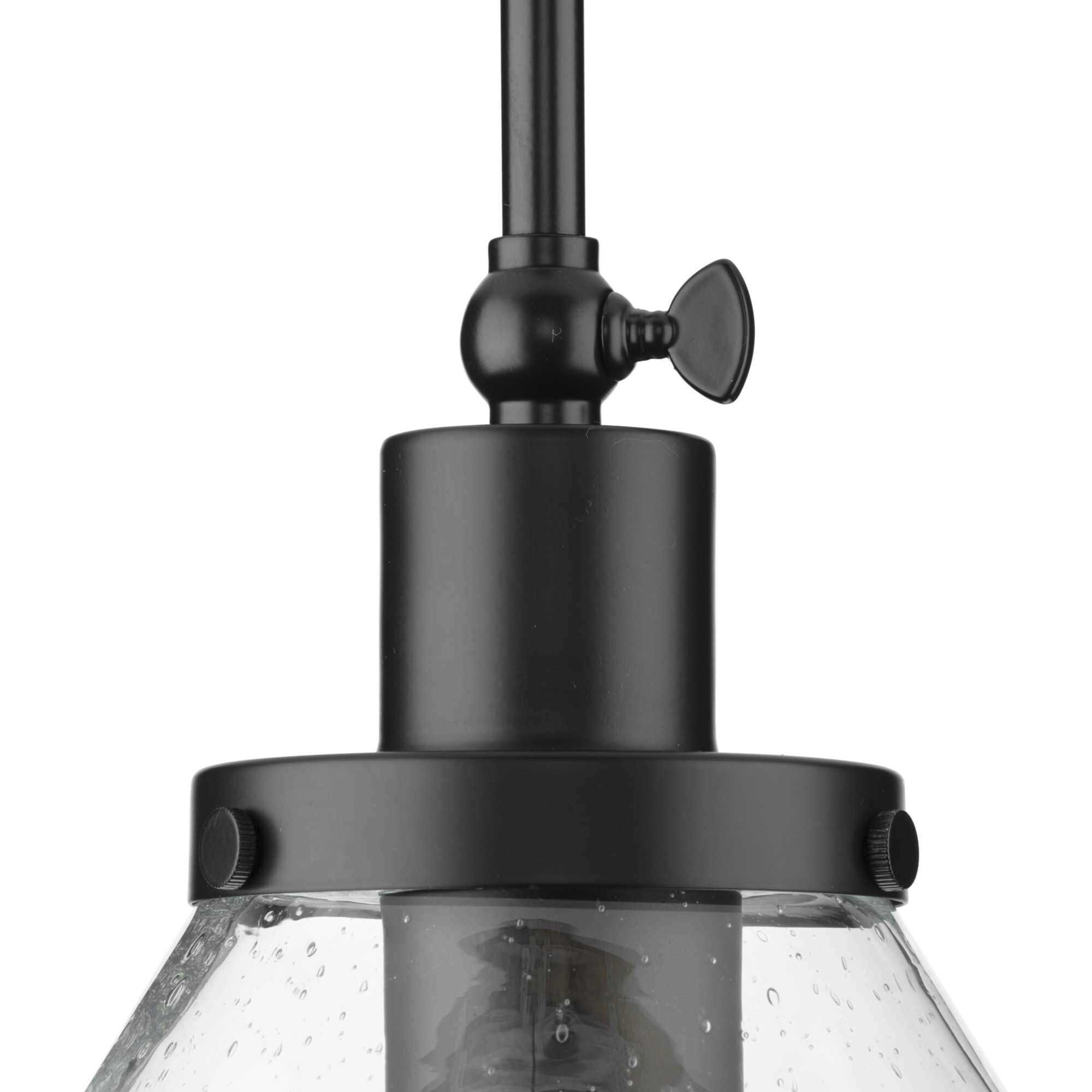 Hinton 1 Light 16 inch Matte Black Pendant Ceiling Light