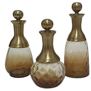 Lidded 6.5 X 4.5 inch Bottle