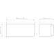 Tokyo 1 Light 11.81 inch Polished Chrome ADA Interior Wall Light