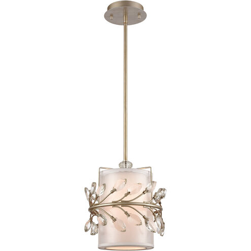 Asbury 1 Light 9 inch Aged Silver Mini Pendant Ceiling Light