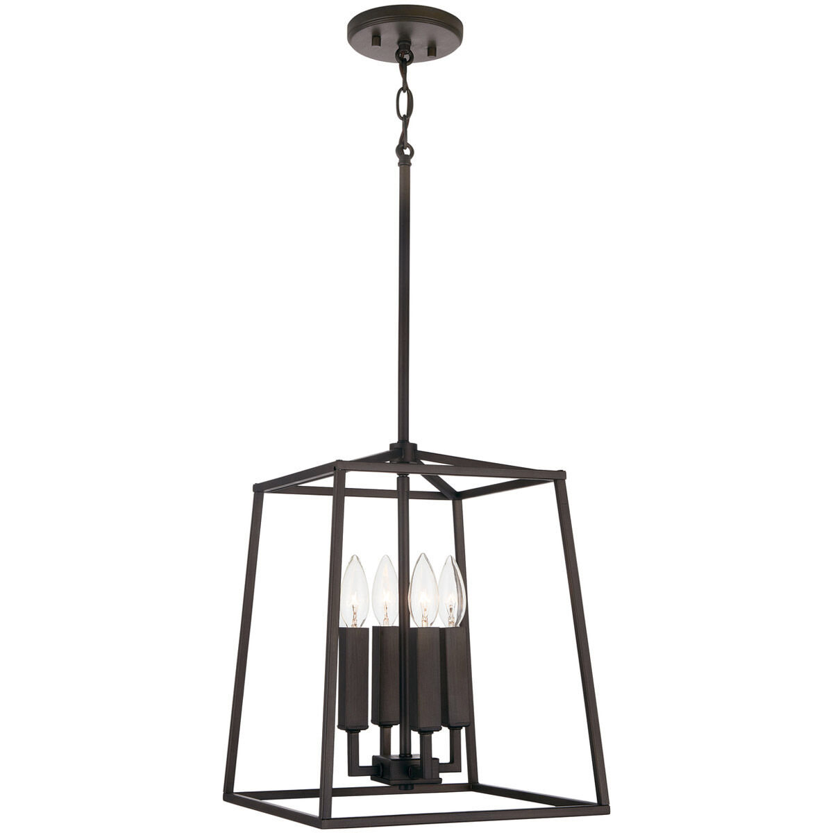 Thea 4 Light 12 inch Oil Rubbed Bronze Foyer Ceiling Light