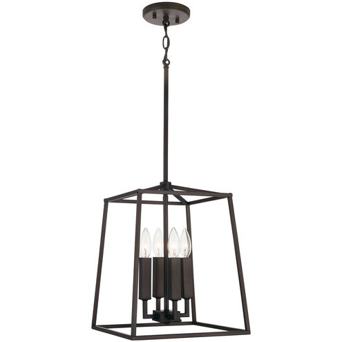 Thea 4 Light 12 inch Oil Rubbed Bronze Foyer Ceiling Light