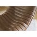 Eduarda 16.5 inch Medium Brown Distressed Leather Ottoman