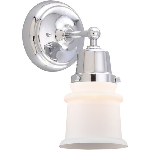Aditi Small Canton 1 Light 5.25 inch Polished Chrome Sconce Wall Light, Aditi