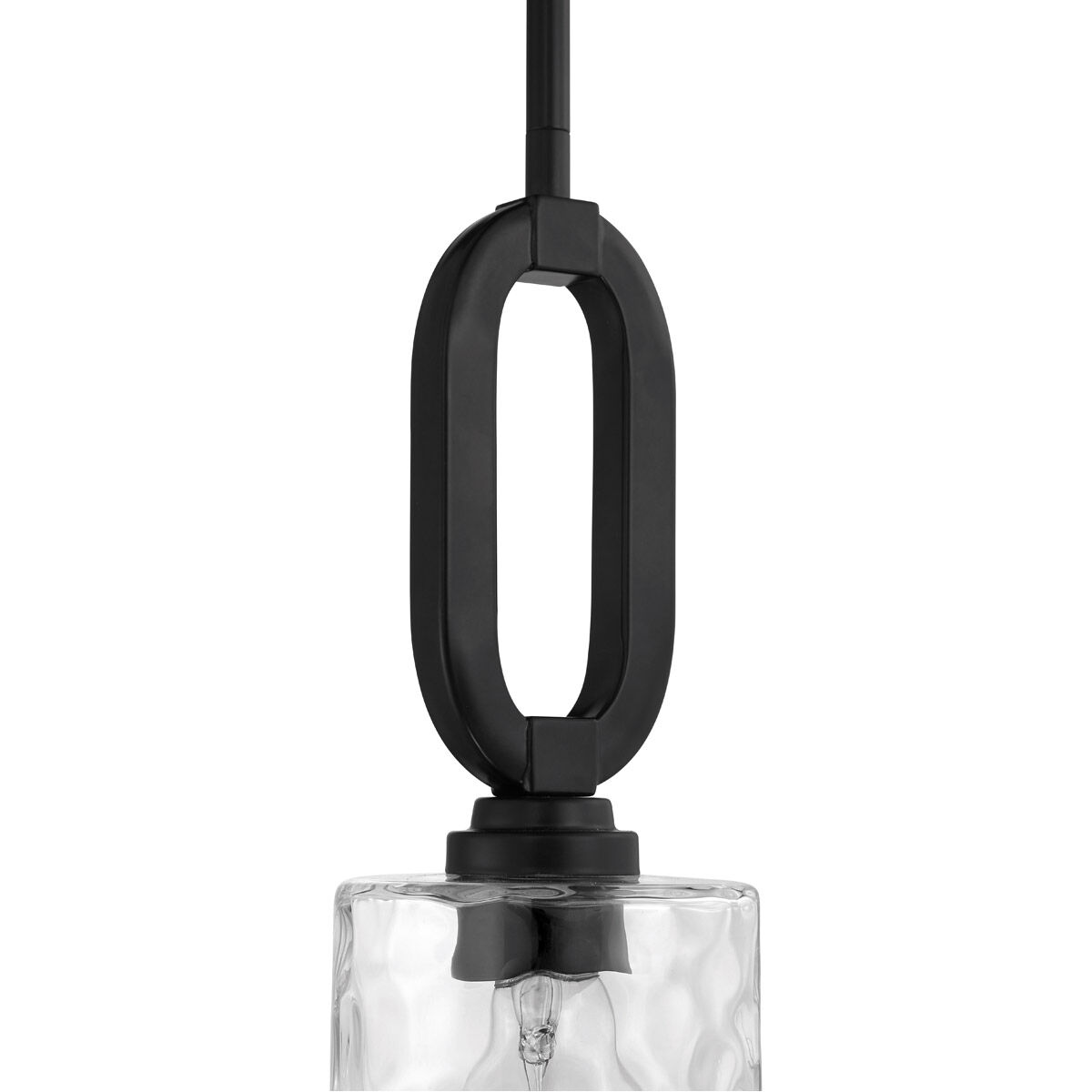 Collins 1 Light 5 inch Flat Black Mini Pendant Ceiling Light