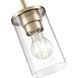 Verlana 1 Light 5 inch Modern Gold Indoor Pendant Ceiling Light
