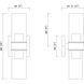 Livingston 2 Light 5 inch Natural Aged Brass Wall Sconce Wall Light
