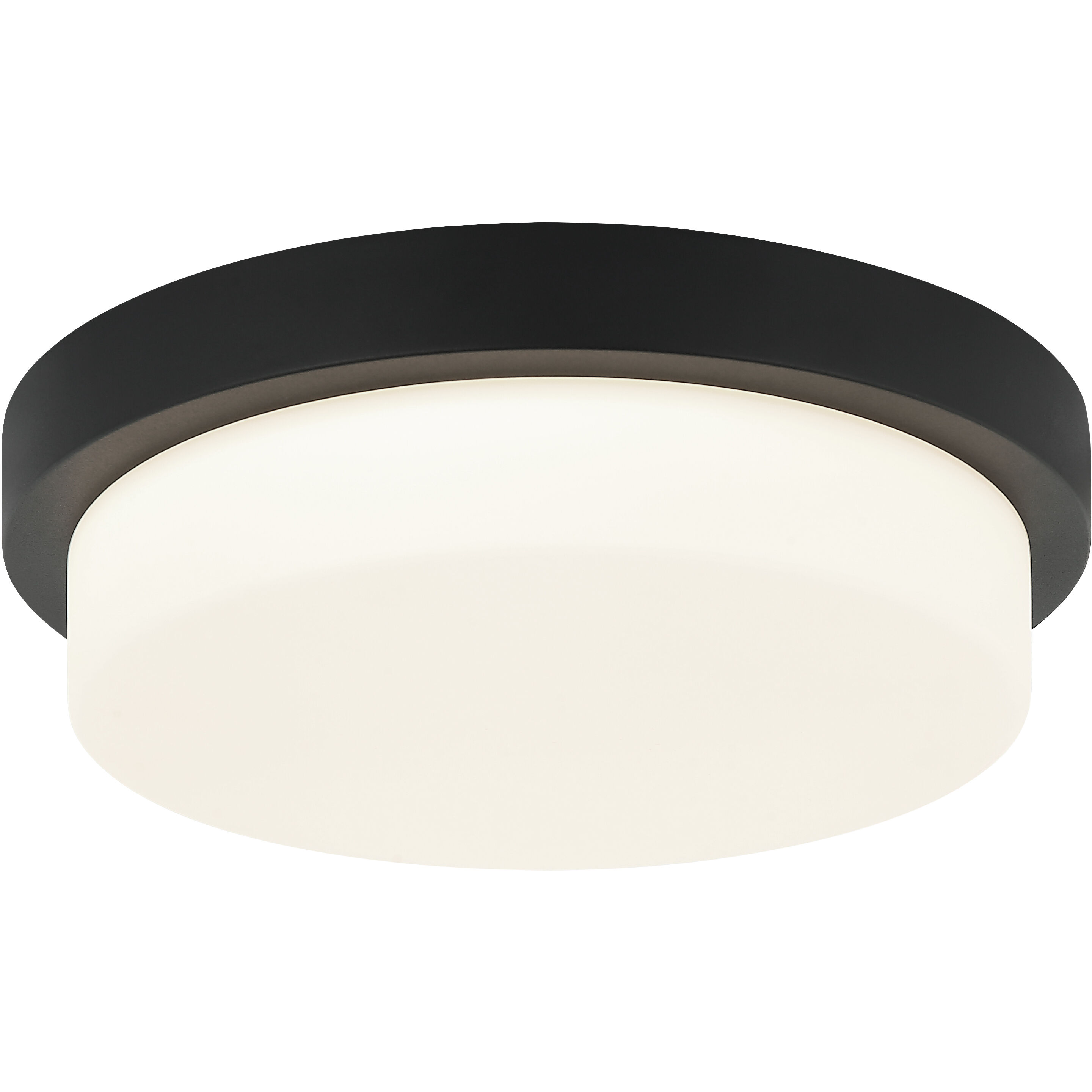 Durham LED 12.88 inch Matte Black Flush Mount Ceiling Light