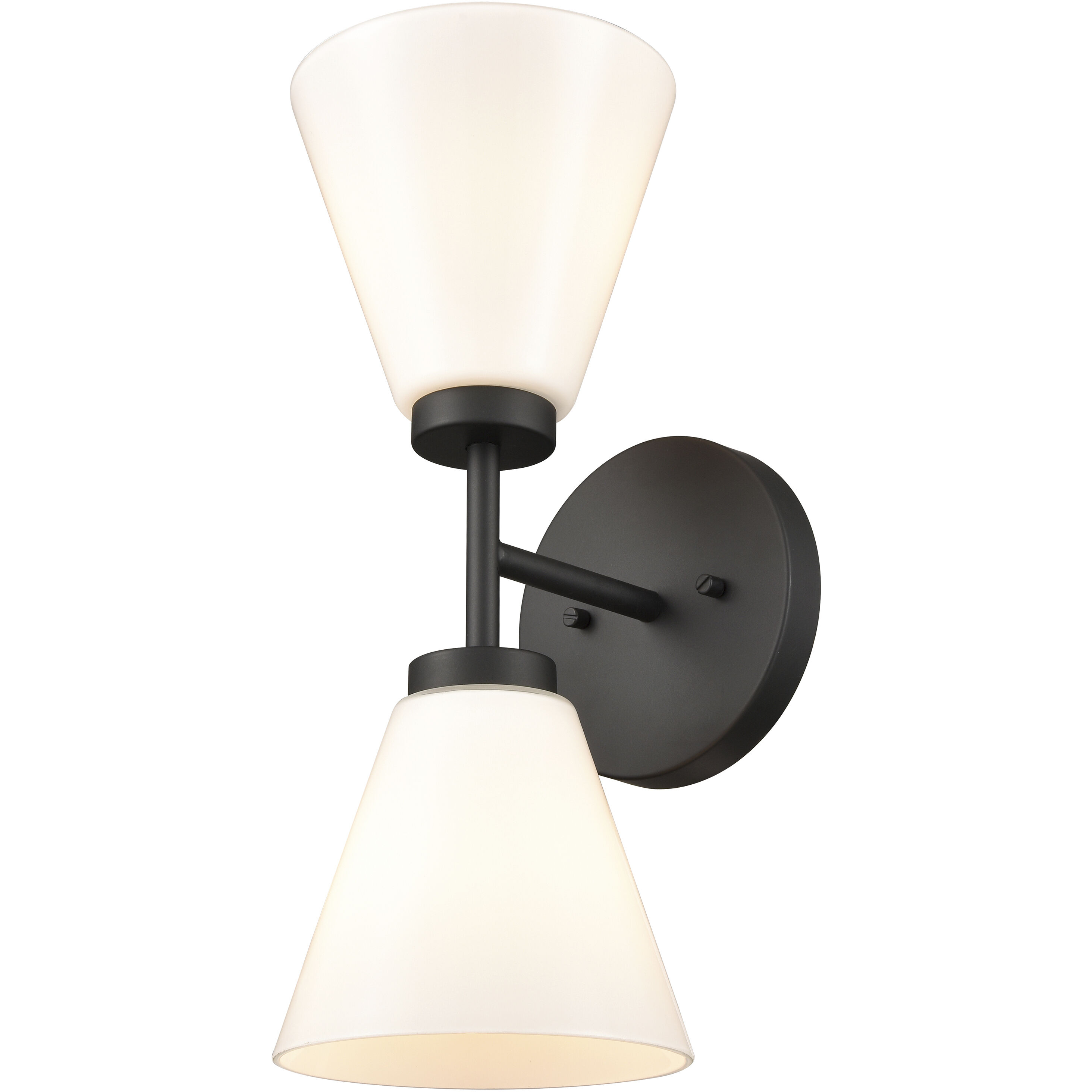 Houghton Vanity Light Wall Light in Matte Black