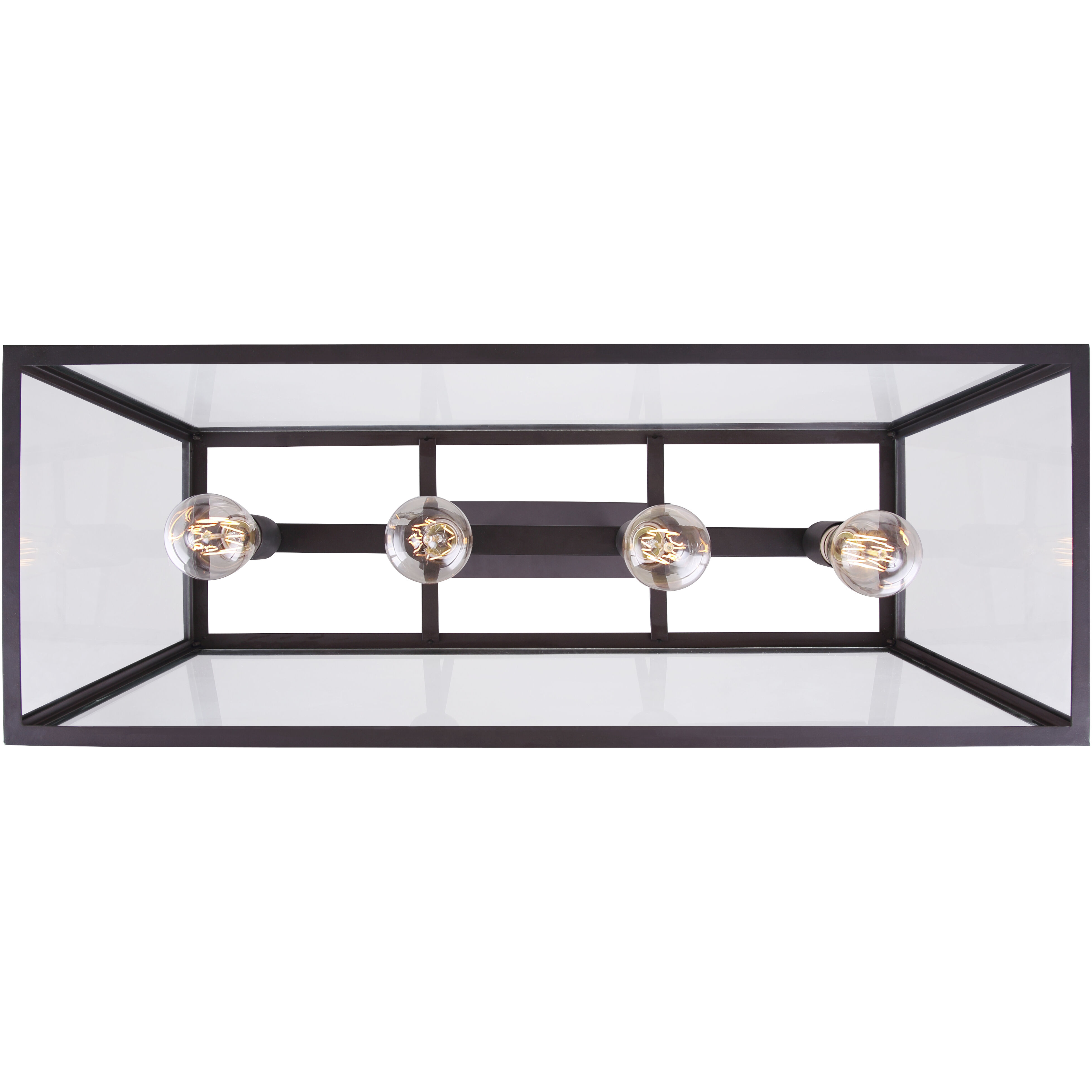 Madison 4 Light 30 inch Oil Rubbed Bronze Chandelier Ceiling Light