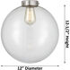 Franklin Restoration Beacon LED 12 inch Matte Black Mini Pendant Ceiling Light in Seedy, Franklin Restoration