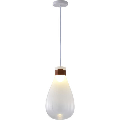 Canada 8.26 inch White Pendant Ceiling Light