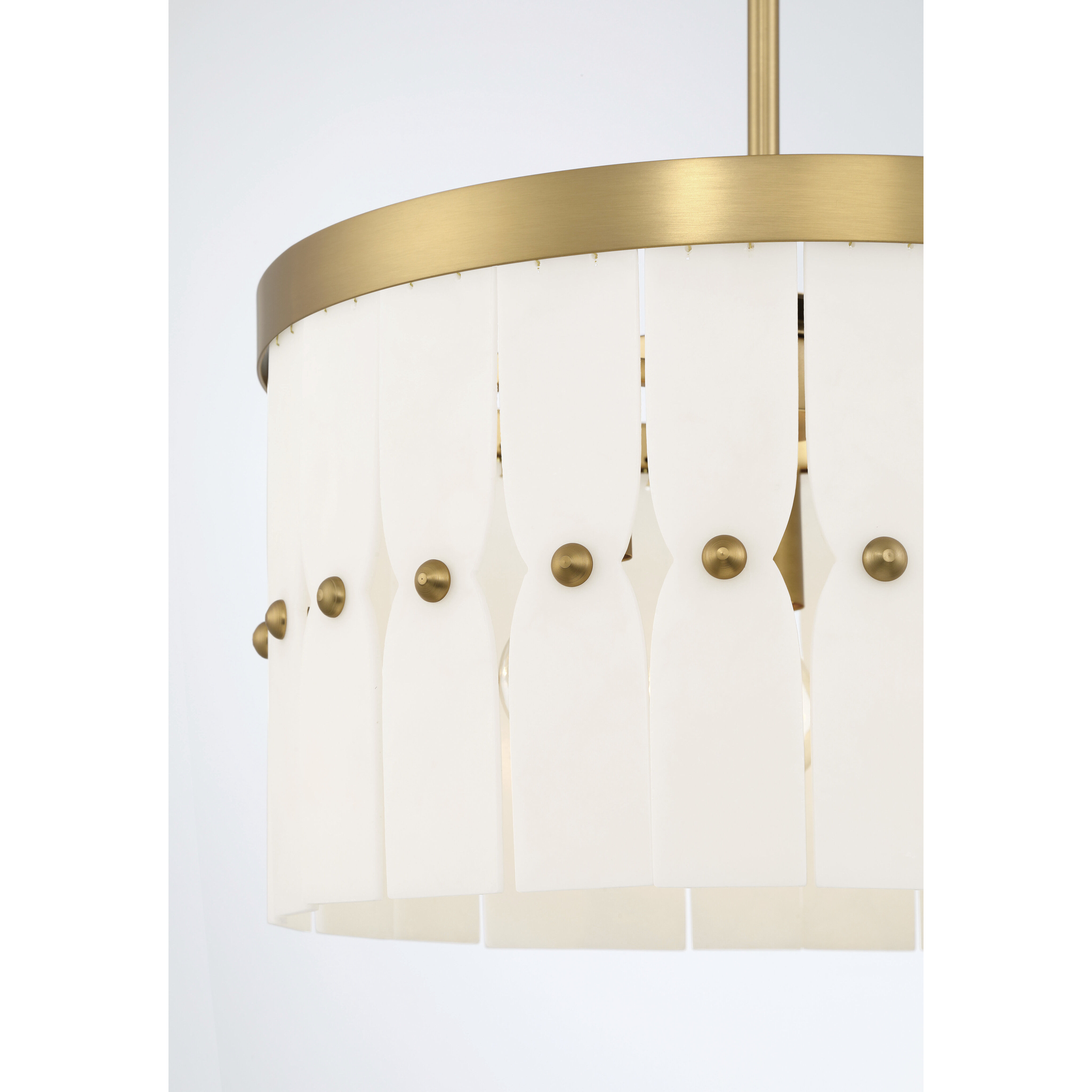 Coronelle 3 Light 16 inch Legacy Brass Convertible Semi-Flush Ceiling Light