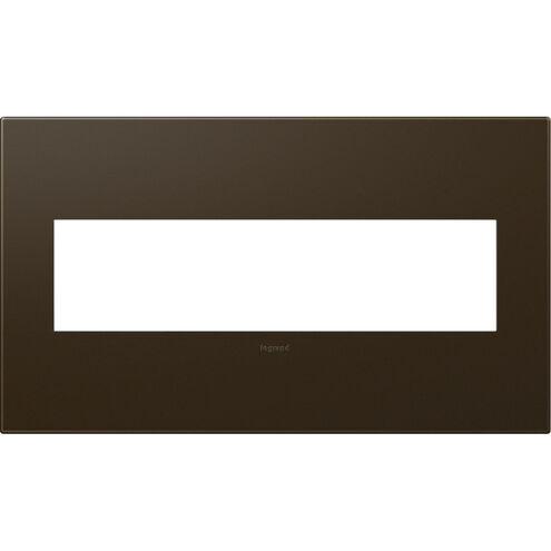Adorne Bronze Wall Plate, 4-Gang