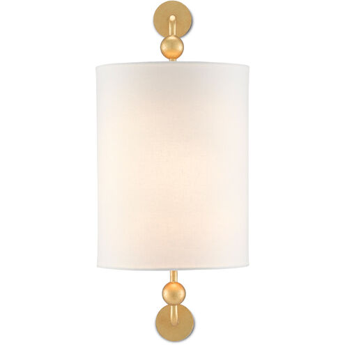 Tavey 1 Light 8 inch Contemporary Gold Leaf ADA Wall Sconce Wall Light