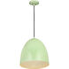 Z-Studio 3 Light 19 inch Mint Pendant Ceiling Light