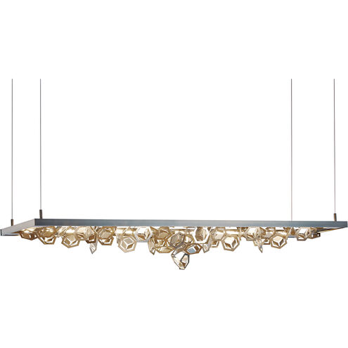 Winter LED 16 inch Vintage Platinum with Vintage Platinum Accent Pendant Ceiling Light