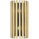 Suratto 2 Light 8 inch Matte Black and Honey Blonde Wall Sconce Wall Light
