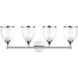 Ashridge 4 Light 35.75 inch Polished Chrome Vanity Wall Sconce Wall Light