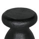 Samson 24 inch Black Burnt Fiber Cement Stool/Side Table