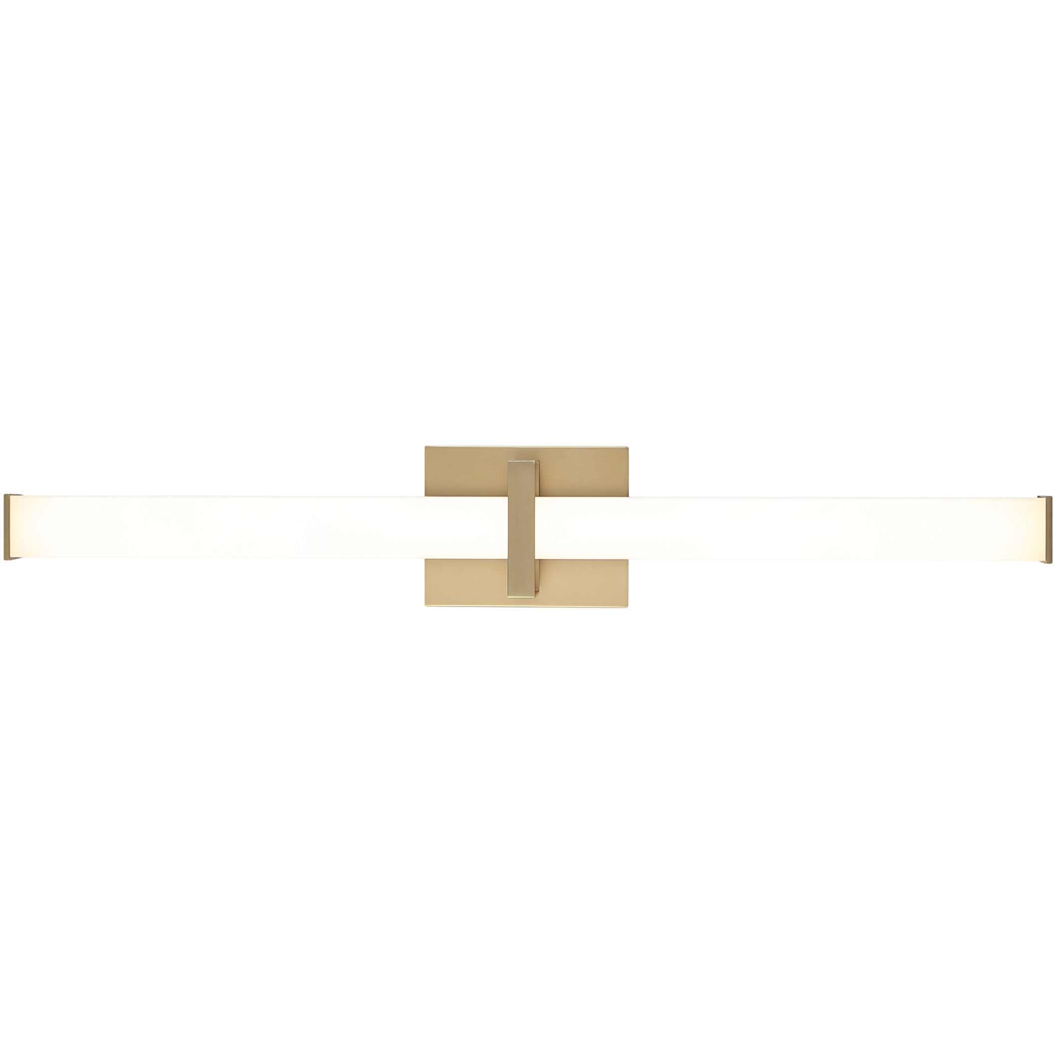 Elon Vanity Wall Light in Brushed Champagne Brass